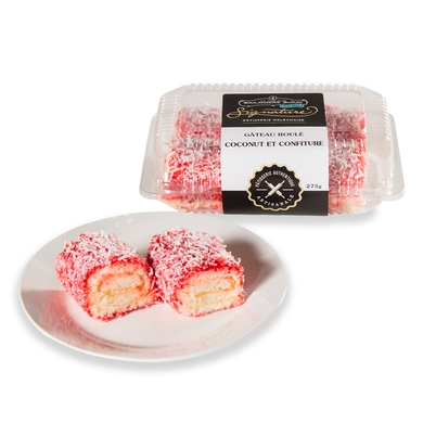 Gâteau coconut confiture