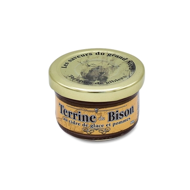 Terrine de bison cidre pommes