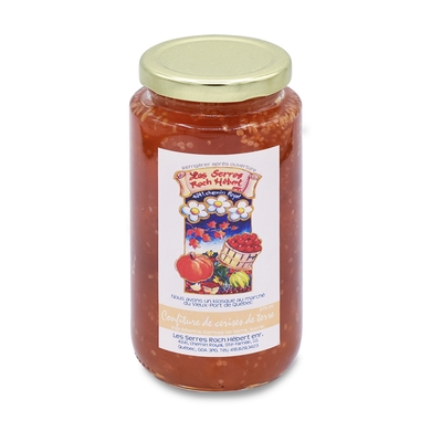 Confiture cerises de terre