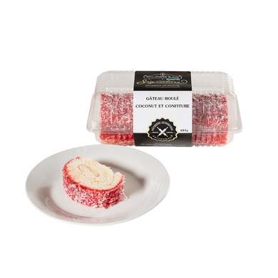 Gâteau coconut confiture