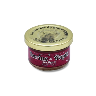 Terrine de wapiti aux figues