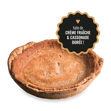 Tarte au sucre à l'ancienne