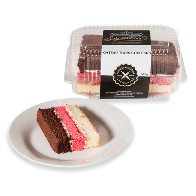 Gâteau 3 couleurs