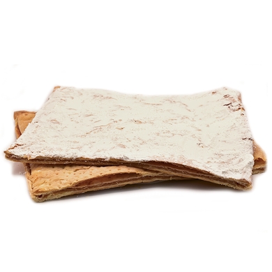 Plaque feuilleté caramel