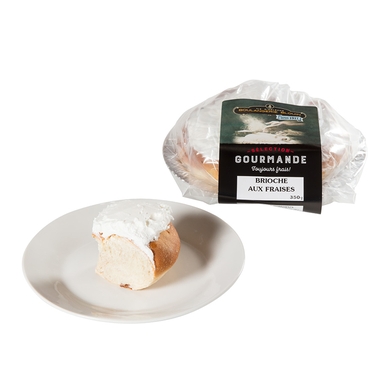 Brioche gourmande fraises