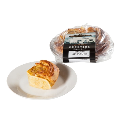 Brioche prestige caramel