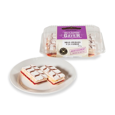 Mille-feuilles vanille