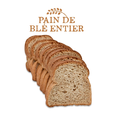 Pain de blé entier