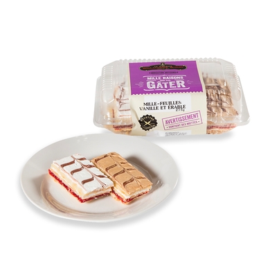 Mille-feuille assortis