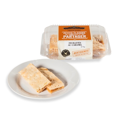 Feuilletés au caramel