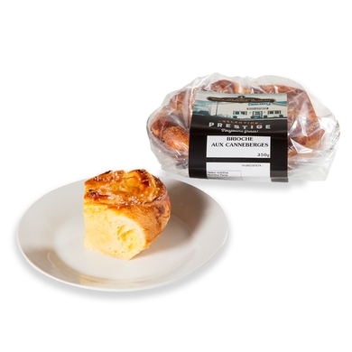 Brioche prestige canneberge