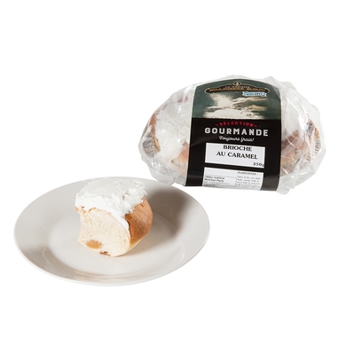 Brioche gourmande caramel