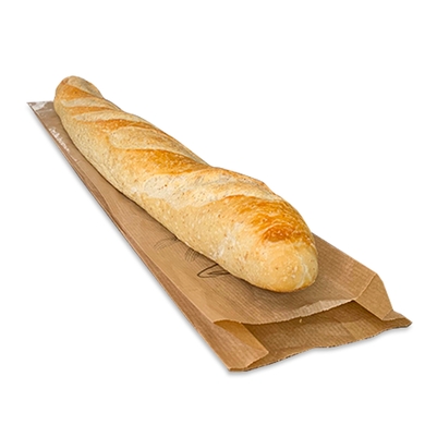 Baguette croûtée au levain